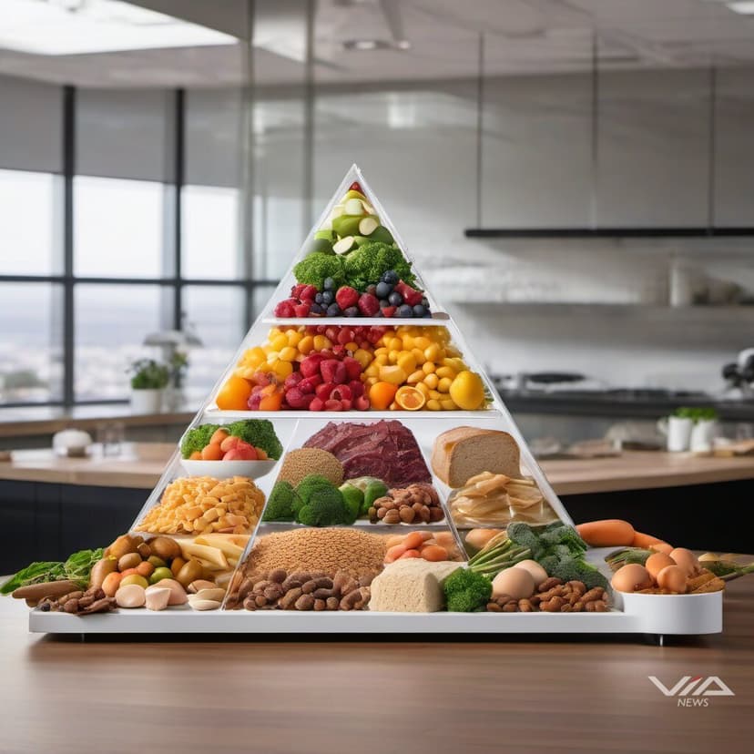 Trump Admin Unveils New Food Pyramid Emphasizing High-Protein Foods Amid Environmental Concerns
